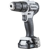 Makita HP333DSAW, Martillo atornillador blanco/Negro