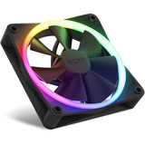 NZXT F120 RGB Triple Pack Carcasa del ordenador Ventilador 12 cm Negro 3 pieza(s) negro, Ventilador, 12 cm, 500 RPM, 1800 RPM, 27,5 dB, 50,18 cfm