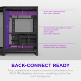 NZXT H6 RGB+ ( 2026 ) Todo Negro, Cajas de torre negro
