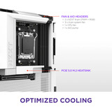 NZXT N7 B850 White, Placa base 