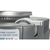 Ninja Combi 12-in-1 Multikocher & Heißluftfritteuse SFP700EU, Mini horno gris/Acero fino