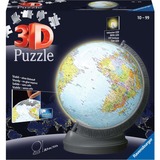 Ravensburger Rompecabezas 3D Globo con luz, Puzzle 