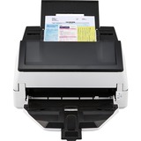 Ricoh fi-7600 Alimentador automático de documentos (ADF) + escáner de alimentación manual 600 x 600 DPI A3 Negro, Blanco, Escáner de alimentación de hojas 304,8 x 5588 mm, 600 x 600 DPI, 24 bit, 8 bit, 1 bit, 100 ppm