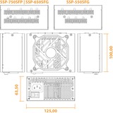 Seasonic SSP-650SFG 650W, Fuente de alimentación de PC 