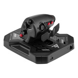 Thrustmaster Sol-R 6 Throttle, La válvula reguladora negro, Simulador de Vuelo, PC, Analógico/Digital, Alámbrico, USB, USB Tipo C