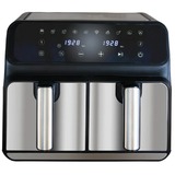 Unold 58685, Freidora de aire caliente negro/Acero fino