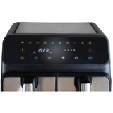 Unold 58685, Freidora de aire caliente negro/Acero fino