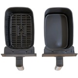 Unold 58685, Freidora de aire caliente negro/Acero fino