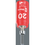 Wera 8100 SA VDE 1 Juego de carraca Zyklop, 1/4", Kit de herramientas negro/Verde