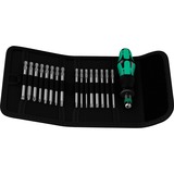 Wera Kraftform Kompakt 60 Imperial, 17 piezas, Llave de tubo negro/Verde