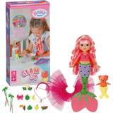 ZAPF Creation Baby born Glam Up Sunshine, Muñecos rosa neón