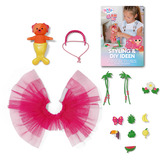 ZAPF Creation Baby born Glam Up Sunshine, Muñecos rosa neón