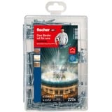 fischer Meisterbox PowerFast II cabeza avellanada TG/VG TX, Juego de tornillos 