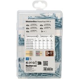 fischer Meisterbox PowerFast II cabeza avellanada TG/VG TX, Juego de tornillos 