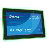 iiyama TW1625LASC-B3PNR pantalla para sala de reuniones 39,6 cm (15.6") 1920 x 1080 Pixeles LED Wi-Fi 6 (802.11ax), Wi-Fi 5 (802.11ac), Wi-Fi 4 (802.11n), 802.11g, 802.11a, 802.11b Negro Bluetooth, Pantalla de gran formato negro (mate), 39,6 cm (15.6"), 1920 x 1080 Pixeles, LED, 0,1792 x 0,1792 mm, 20 ms, 390 cd / m²