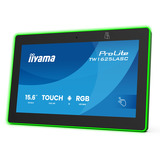 iiyama TW1625LASC-B3PNR pantalla para sala de reuniones 39,6 cm (15.6") 1920 x 1080 Pixeles LED Wi-Fi 6 (802.11ax), Wi-Fi 5 (802.11ac), Wi-Fi 4 (802.11n), 802.11g, 802.11a, 802.11b Negro Bluetooth, Pantalla de gran formato negro (mate), 39,6 cm (15.6"), 1920 x 1080 Pixeles, LED, 0,1792 x 0,1792 mm, 20 ms, 390 cd / m²