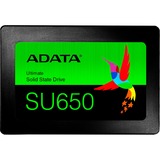 ADATA Ultimate SU650 256 GB 2.5" Serial ATA III 3D NAND, Unidad de estado sólido negro, 256 GB, 2.5", 520 MB/s, 6 Gbit/s