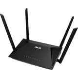 ASUS RT-AX53U router inalámbrico Gigabit Ethernet Doble banda (2,4 GHz / 5 GHz) 4G Negro negro, Wi-Fi 6 (802.11ax), Doble banda (2,4 GHz / 5 GHz), Ethernet, 3G, Negro, Router de sobremesa