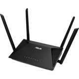 ASUS RT-AX53U router inalámbrico Gigabit Ethernet Doble banda (2,4 GHz / 5 GHz) Negro negro, Wi-Fi 6 (802.11ax), Doble banda (2,4 GHz / 5 GHz), Ethernet, 3G, Negro, Router de sobremesa