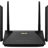 ASUS RT-AX53U router inalámbrico Gigabit Ethernet Doble banda (2,4 GHz / 5 GHz) Negro negro, Wi-Fi 6 (802.11ax), Doble banda (2,4 GHz / 5 GHz), Ethernet, 3G, Negro, Router de sobremesa
