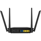 ASUS RT-AX53U router inalámbrico Gigabit Ethernet Doble banda (2,4 GHz / 5 GHz) Negro negro, Wi-Fi 6 (802.11ax), Doble banda (2,4 GHz / 5 GHz), Ethernet, 3G, Negro, Router de sobremesa