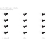 Alphacool Montaje Core Push 50mm, Fijación/Instalación negro/Plateado