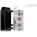 Alphacool Montaje Core Push 50mm, Fijación/Instalación negro/Plateado