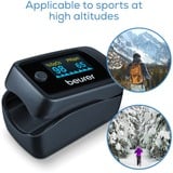 Beurer PO 45, Oxímetro de pulso negro