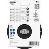 Bosch 2 608 601 712 accesorio para amoladora angular Almohadilla de apoyo, Plato lijador Almohadilla de apoyo, 11,5 cm, Bosch, Negro, 13300 RPM, Plástico