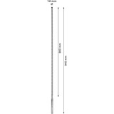 Bosch Expert Broca para martillo SDS Max-8X, Taladro Martillo perforador, Hammer drill bit, 1,4 cm, 940 mm, Concreto, Piedra, 80 cm