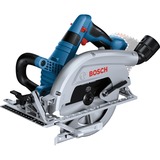Bosch GKS 18V-70 L PROFESSIONAL 19 cm Aluminio, Negro, Azul 5000 RPM 1800 W, Sierra circular azul/Negro, Madera, Aluminio, Negro, Azul, Sin escobillas, Sobrecarga, 19 cm, 5000 RPM