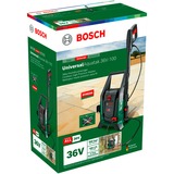 Bosch Hidrolimpiadora a batería UniversalAquatak 36V-100, 36 voltios, Hidrolimpiadora de alta presión verde/Negro