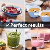 Bosch Serie 4 MMB6177S licuadora 1,5 L Batidora de vaso 1200 W Negro, Plata, Batidora depie plateado/Negro, Batidora de vaso, 1,5 L, Función de impulso, Picahielos, 1 m, 1200 W