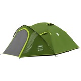 Coleman 2209416 Darwin 3 Plus BlackOut, Tienda de campaña verde oscuro/Verde claro