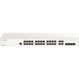 D-Link DBS-2000-28/E switch Gestionado L2 Gigabit Ethernet (10/100/1000) Gris, Interruptor/Conmutador Gestionado, L2, Gigabit Ethernet (10/100/1000), Montaje en rack