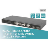 Digitus 24-Port Gigabit, Interruptor/Conmutador 