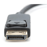 Digitus Adaptador / Convertidor de DisplayPort a HDMI negro