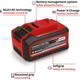 EINHELL 4511600, Batería rojo/Negro