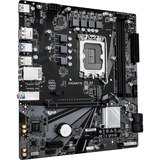 GIGABYTE B760M H V2, Placa base negro