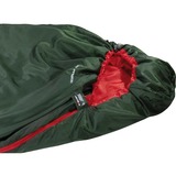 High Peak Lite Pak 1200, Saco de dormir verde/Rojo