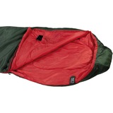 High Peak Saco de dormir Lite Pak 1200 verde/Rojo