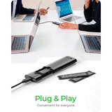 ICY BOX Spade Case 1806, Caja de unidades negro