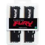 Kingston FURY FURY Beast 32 GB 5600 MT/s DDR5 CL36 DIMM (Kits de 2) RGB, Memoria RAM negro, 32 GB, 2 x 16 GB, DDR5, 288-pin DIMM