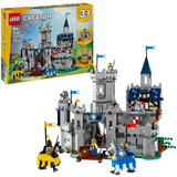 LEGO Castillo Medieval de los Caballeros del Corcel, Juegos de construcción Juego de construcción, 9 año(s), Plástico, 1371 pieza(s), 2,52 kg