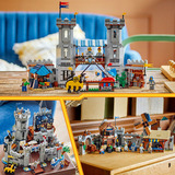 LEGO Castillo Medieval de los Caballeros del Corcel, Juegos de construcción Juego de construcción, 9 año(s), Plástico, 1371 pieza(s), 2,52 kg