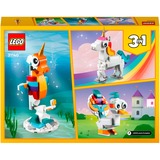 LEGO Creator 3-in-1 Unicornio Mágico, Juegos de construcción Juego de construcción, 7 año(s), Plástico, 145 pieza(s), 215 g