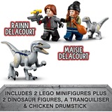 LEGO Jurassic World 76946 Captura de los Velocirraptores Blue y Beta, Dinosaurios de Juguete, Juegos de construcción Dinosaurios de Juguete, Juego de construcción, 6 año(s), Plástico, 181 pieza(s), 340 g