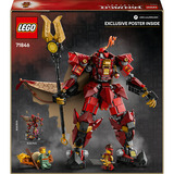 LEGO NINJAGO Meca Caballero del Fuego, Juegos de construcción Juego de construcción, 14 año(s), Plástico, 996 pieza(s), 1,61 kg