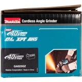 Makita Amoladora angular a batería GA023GZ XGT, 40 Voltios azul/Negro