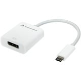 OWC Adaptador USB, conector USB-C > toma DisplayPort blanco